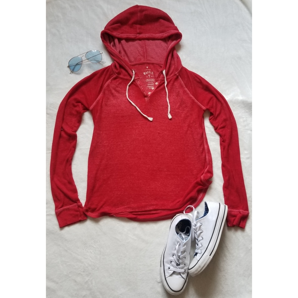 American Eagle thermal hoodie